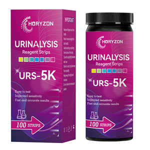 Bandelettes de test urinaire HORYZON URS-5K, paquet de 100 - Product Image 1