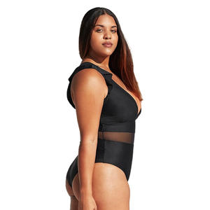 Bikini Badpak Dames Zwempak Vrouwen Badmode Plus Size Badpak Open Sexy Kant Xxx Eendelig Fitness Badmode - Product Image 4