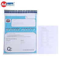 Sacs d'enveloppes de sécurité pour examen de haute sécurité imprimées sur mesure pour le papier d'examen et les documents