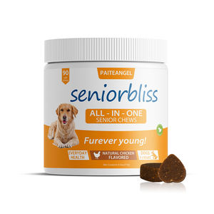 Integratore Multivitaminico Tutto-in-Uno per Cani Anziani con Etichetta Privata, 11-in-1 con Probiotici e Glucosamina per Cani 7+ OEM - Product Image 6