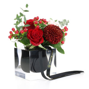 Haut de gamme acrylique Bel Air Scoop <span class=keywords><strong>Vase</strong></span> CNC usinage maison décoratif porte-fleurs Banquet affichage - Product Image 4