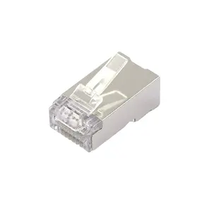 Aipeng fábrica ethernet cat5e cat6a cabo Blindado FTP rj45 modular plug conector