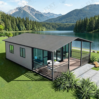 Maison conteneur extensible FLKT, coupe-vent et étanche, garantie 2 ans, directement de l'usine, villa préfabriquée moderne de luxe, mini-maison