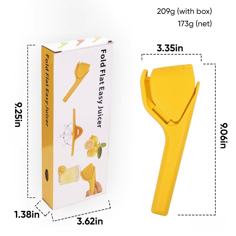 Presse-citron 176g - Jaune - Boîte Couleur