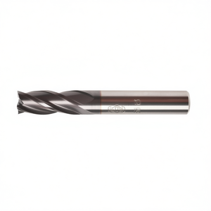 Ttake Standard Solid Carbide End Mill Ta1407 Nano TiAln Coated 30 Degree Helix 4 <b>Flutes</b> Short For Contour Finishing - Product Image 2