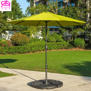 Parapluie <span class=keywords><strong>de</strong></span> Patio <span class=keywords><strong>marché</strong></span> en aluminium <span class=keywords><strong>de</strong></span> 2.7M 38x0.8Tmm Table parapluie extérieur piscine jardin <span class=keywords><strong>Parasol</strong></span> - Product Image 4