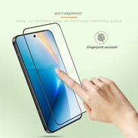Film de protection d'écran en verre trempé incurvé à couverture intégrale 9H pour Honor X80 Pro Max, Honor Win / Win RT / Win Turbo
