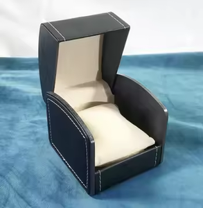 Boîte à montre en cuir PU de qualité supérieure, logo personnalisé, matériaux recyclés écologiques, design anti-poussière, taille/couleur personnalisable, classique - Product Image 4