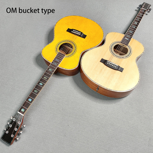 Eastun Acoustic guitar vân sam Top rắn Rosewood Back & side nhà máy Guitar Trung Quốc Guitar OEM - Product Image 3
