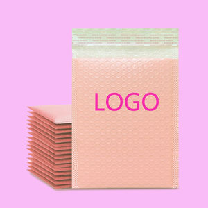 Bolsa de Burbujas de Película Extruida Biodegradable Ecológica Rosa Nude 29x36+5CM, Gruesa, para Cosméticos, Joyería, CD, Sobres, Envío Exprés, Personalizada - Product Image 1