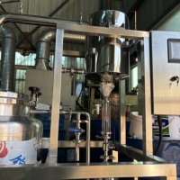 Alat Penyuling Ekstraktor Laboratorium Otomatis dengan Mesin Baja Tahan Karat Peralatan Distilasi Minyak Atsiri Industri