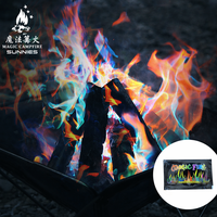 Poudre Magique de Couleur pour Feu de Camp Sunrich – Sachets Écologiques en Gros pour Feux de Bois, Colorant pour Feu de Camp Certifié CE FSC, OEM