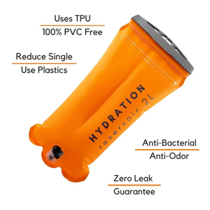Mochila de Hidratación Impermeable Rhinowalk de 3L para Deportes de Aventura al Aire Libre, <span class=keywords><strong>Senderismo</strong></span>, Ciclismo, con Bolsa de Agua Portátil de TPU - Product Image 4