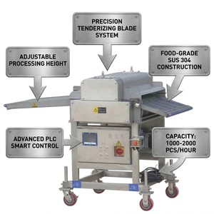Macchina Industriale Efficiente per Ammorbidire la Carne, per Manzo e <span class=keywords><strong>Vitello</strong></span>, con Protezione <span class=keywords><strong>di</strong></span> Sicurezza - Product Image 4