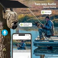 UBOX Solar Powered Security Camera WiFi/4G Outdoor Full Color Night Vision Remote View