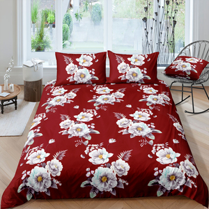 100% polyester sợi nhỏ vải mới Twill thời trang thiết kế mới tùy chỉnh tấm ga trải giường sắc tố phân tán in vải - Product Image 3