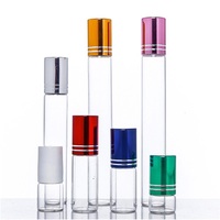 Haute Qualité 3ml 5ml 10ml 12ml Rouleau sur Bouteille En Verre Tube Cosmétique scellé Huile Essentielle Tubes Conteneurs