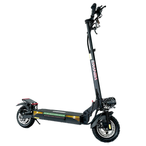 Trottinette électrique pliable rapide 55 km/h (35 mph) avec batterie au lithium 16 Ah, écran NFC, roues de 10 pouces, puissance 1200W, modèle L12 MAX 48V, disponible en entrepôts UE, USA, UK - Product Image 4