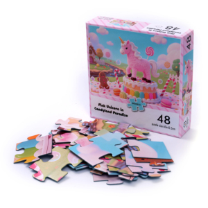 ตัวต่อจิ๊กซอว์ธีมทอม<span class=keywords><strong>แมว</strong></span>พูดได้ 48 ชิ้น สำหรับเด็ก ทำจากกระดาษออฟเซ็ต วัสดุกระดาษแข็ง ดีไซน์ปรับแต่งได้ - Product Image 1