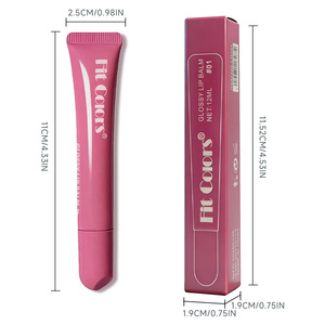 Nouveau tube de gloss à lèvres, huile à lèvres hydratante, brillante et nourrissante. - Product Image 3