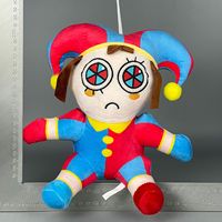 Vente en gros de nouveaux jouets en peluche de clown de cirque numérique magiques, poupées abstraites de dessins animés, décorations pour la maison, jouets pour enfants disponibles en stock