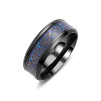 YK nouveau Style mode lumière luxe dominateur bord incliné mâle incrusté Dragon motif anneau personnalisé en gros