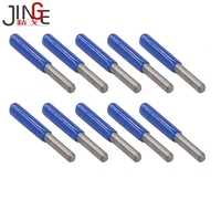 Fraise en carbure de PCB 5 pièces, 3.175mm en forme de V avec fraises pour gravure sur bois, vente en gros