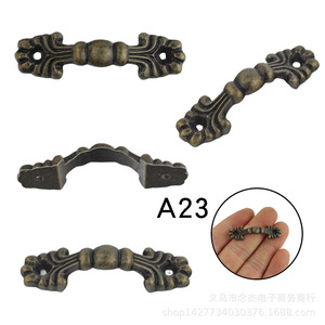 Zinc Alloy Furniture Handle 42x12mm Bar Shape Traditional Drawer Cabinet Hardware Durable - Product Image 5