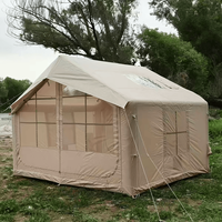 Tente gonflable à toit quatre saisons MT 7.5, double couche, tissu Oxford 300D, imperméable 3000 mm+, protection UV, résistante à la pluie