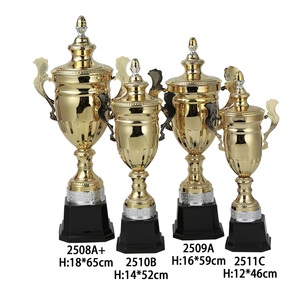 Trofeo de Metal Personalizado de Trophy Factory, Nuevo Diseño de Premio para Campeones de Juegos Deportivos, Regalos de Bienvenida para Ferias Comerciales, Trofeo de Fútbol - Product Image 2