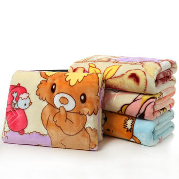 Hot Sale Autumn and Winter Child's Blanket Blanket Raschel Soft and Comfortable Cartoon Kid Blanket