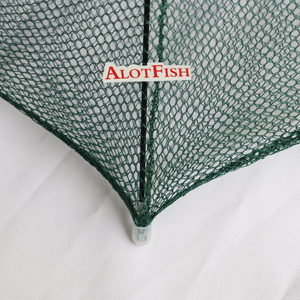 <span class=keywords><strong>Nassa</strong></span> Pieghevole AlotFish Verde a 8 Fori con Telaio HDG in Nylon, Rete 6x6mm, Diametro 100cm, Gabbia <span class=keywords><strong>per</strong></span> Esche - Product Image 6