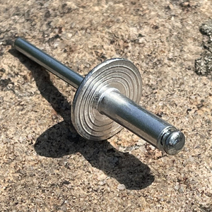Remaches de impacto de extremo abierto DIN7337 con cabeza abombada zincada, remaches ciegos de aluminio y acero 3.2/4.0/4.8 para <span class=keywords><strong>remachadora</strong></span> - Product Image 2