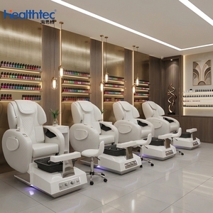 เก้าอี้สปาหนังสั่งทำพิเศษทันสมัยขายส่งสำหรับร้านทำเล็บ - Product Image 1