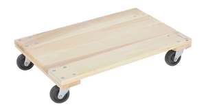 Carro de plataforma de madera de alta resistencia para muebles, gran capacidad de 450 kg, cuatro ruedas, OEM, ¡Oferta especial! - Product Image 4