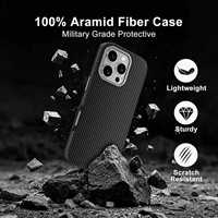 Coque de téléphone élégante unie violet anthracite avec anneau magnétique antichoc en TPU sergé pour iPhone 17 Pro Max