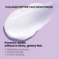 Crème pour le visage et Lotion personnalisées Oem, produits de soins de la peau, peptides de collagène, Anti-âge, crème pour le visage hydratante