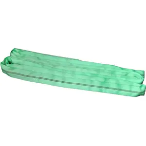 ラウンドウェビングスリンググリーンラウンドフレキシブルスリングベルト2トン - Product Image 2