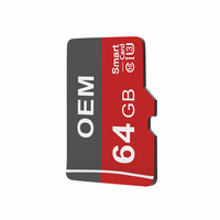 Carte TF en plastique SM/OEM 32 Go CLASSE 10 Noire pour appareil photo Fabriquée en Chine