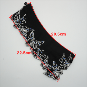 LHY Detachable Lace <strong>Collar</strong> Fake <strong>Shirt</strong> Neckline for Women Embroidered Peter Pan Vintage Style <strong>butterfly</strong> Necklaces for Women - Product Image 3