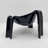 Fauteuil araignée moderne au design épuré pour salon, chambre, hôtel, école, salle de sport - Chaises d'appoint