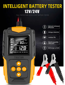 TK-100 <span class=keywords><strong>Auto</strong></span> Batterij <span class=keywords><strong>Tester</strong></span> 12V 24V Digitaal Voertuig Aanzwengelen Opladen Scanner Diagnostische Batterij Meting Analysator - Product Image 6
