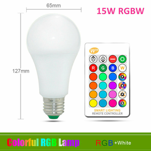 Bombilla Led inteligente con Wifi para el hogar, <span class=keywords><strong>E27</strong></span>, Tuya, <span class=keywords><strong>E27</strong></span>, RGBCW, 5W, 10W, 15W - Product Image 2