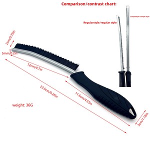 Nouvelle brosse <span class=keywords><strong>de</strong></span> nettoyage multifonctionnelle en PP et plastique, écologique, <span class=keywords><strong>pour</strong></span> les interstices des fenêtres, gadget <span class=keywords><strong>de</strong></span> nettoyage des fentes - Product Image 2