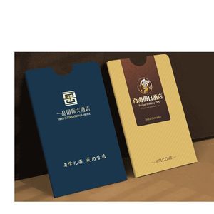 Quiosco de Autoregistro para Hoteles con Impresión Personalizada OEM, Dispensador de Tarjetas, Fundas de Papel para Cubrir, Porta Tarjetas de Hotel - Product Image 3