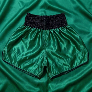<b>Men's</b> <b>Green</b> Woven Drawstring Bermuda <b>Shorts</b> with Black Mid Waistband Solid Color Loose Fit Sporty Summer Casual Hot <b>Shorts</b> - Product Image 1