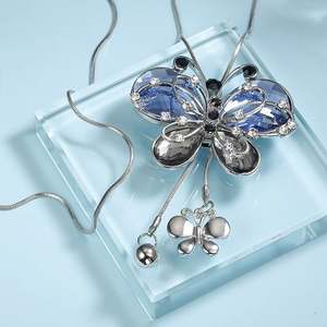 Moda takı kolye bireysel karakter sözleşmeli kadınlar için geometrik rhomboid fringe uzun kazak zincir kolye - Product Image 3