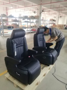 Sièges en cuir électriques réglables de luxe pour fourgonnette VIP, de qualité supérieure, fabriqués par l'usine OEM, pour la modification de voitures, en vente pour Mercedes <span class=keywords><strong>Viano</strong></span> - CTZY021 - Product Image 5