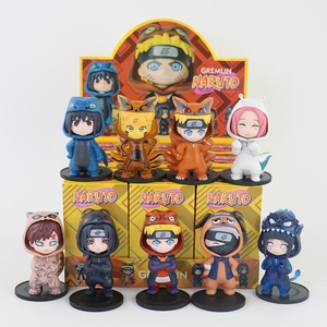 Figurines d'action en PVC, ornements de <span class=keywords><strong>voiture</strong></span>, figurines de dessins animés, animaux ninjas, boîtes mystères tendance, collection de figurines d'action, jouets personnalisables - Product Image 1