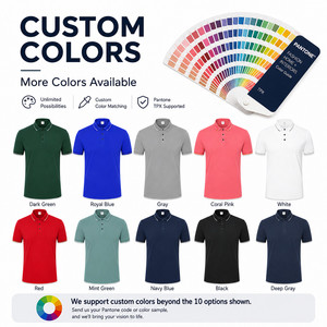 เสื้อโปโลพรีเมียม 200 กรัม ผ้าไอซ์ซิลค์ ยูนิเซ็กส์ เนื้อผ้านุ่ม คอเสื้อผ้าฝ้าย ชายหญิง ใส่ทำงาน ใส่ทีม แขนสั้น ไซส์ 4XL รับสั่งทำ - Product Image 2